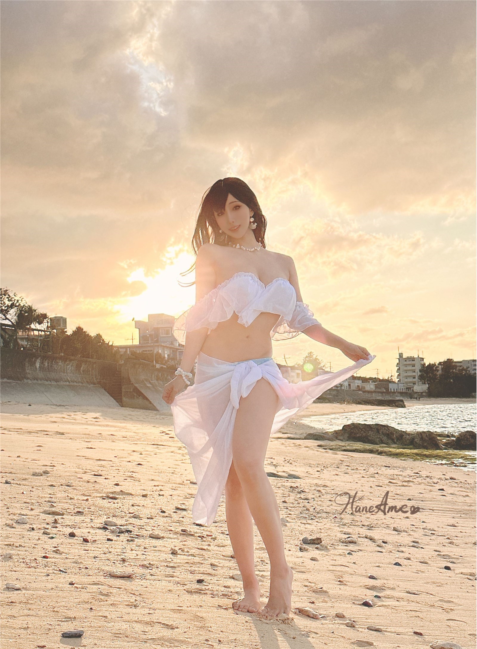 雨波_HaneAme - NO.186 2023年05月 Original White Sand Love In Okinawa(25)